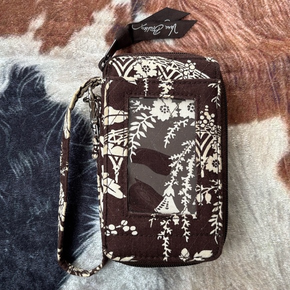 Vera Bradley Set of 3 Vintage Zip Around Wallet Wristlet Cosmetic Pouch Quilted - Picture 11 of 16